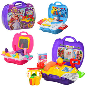 Набор аксессуаров DN836DEG-SF (48шт) DPS, 3 вида(доктор,трюмо,магазин), в чемодане,24-22-10см