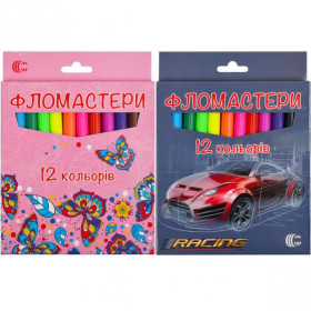 Фломастери картон С-128/950-12 (12/240шт)