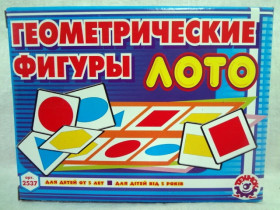 Лото "Геометричні фігури" (40шт) 2537