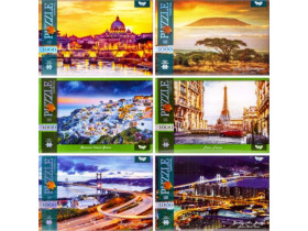 Пазли 1000 елементів C1000-12-01 02 03,04...10 (10шт)