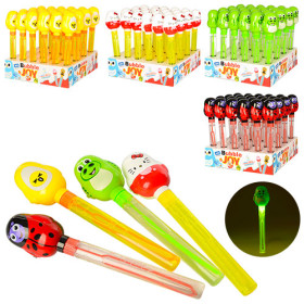 Мыльные пузыри 2822DEFG (144шт) меч 27см, светящиеся 24шт