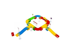 Конструктор 114/22 Кольорова дорога 1 (16шт) 25дет