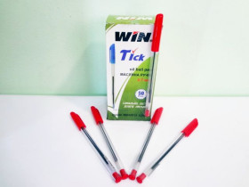 Ручка TICK, WIN масл., 0.7мм, син. (50шт)