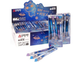 Ручка С пише-стирає 34112 синя (12/144/2304)