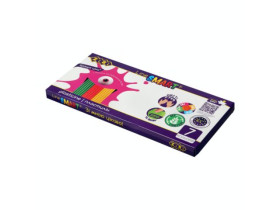 Пластилін ZIBI-6222 SMART Line 7кол/140гр (12шт)