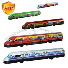 Паровоз 6360-1-2-3-5 (324шт) инер-й, 5 видов, в шарике, 37-4,5-5,5см