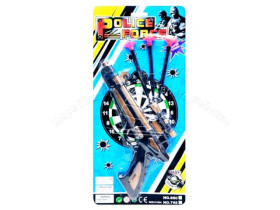 Пистолет 110 B-4 (216шт) на присосках, на листе, 39-17см