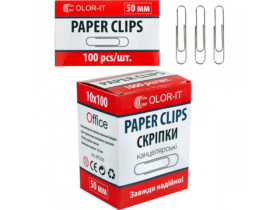 Скріпка 50мм С/BR (10/200)
