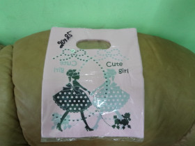 Пакет з врізною ручкою, 20×25 см (100 шт.)