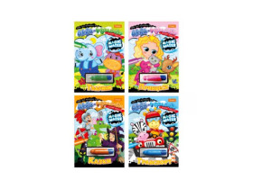 Розмальовка водна з водяним маркером НТ-09 "Апельсин" (8 шт.)