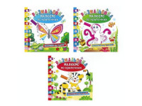 Розмальовка книжка Малюємо по крапочках МІКС РМ-63 Апельсин (24шт)