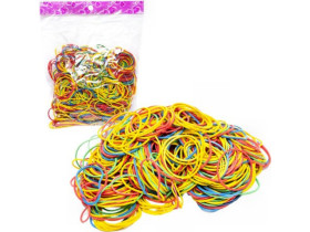 Резинка КОЛЬОРОВА для грошей С-RD-200гр