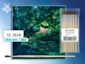 Кисточка TZ-7658 №3 "Пони" (25/1000)