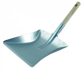 Совок металічний з держаком 20см СМ-20