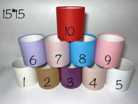 Коробка Середня №10 червона 15*15 (5шт)