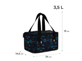 Сумка для ланчу Kite 2705 DC Batman DC25-2705