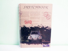 Блокнот "З" А5 верх пруж КРАФТ 50арк (8шт)