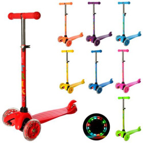 Скейт MS 0322-3 (6шт) 78-19,5см,пласт.підвіска,макс.нагр.45кг