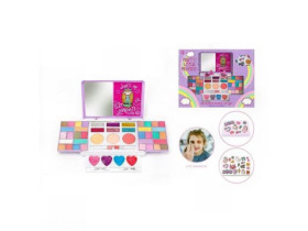 Косметика 2631 D (36/2) тіні для повік, блиски для губ, рум’яна, аплікатори, дзеркальце, в кор-ці