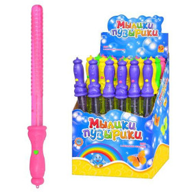 Мыльные пузыри M 1012 (120шт) меч, 24 шт в дисплее, 40-26-17см