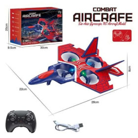 Літак на радіокеруванні CX 93 Z трюки, підсвічування, пульт 2.4 GHz, акумулятор, запасні лопасті