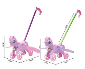 Каталка 198-28 (96/2) 2 види, дзвіночок, у пакеті