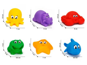 Набір для ванної ТехноК 7464 (18шт)