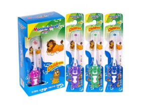 Зубна щітка дитяча Morningfresh 14 см дракончик M-212 (12шт)