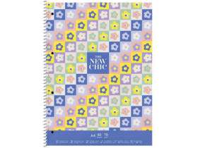 Коледж-блок А4 6708К кл.пруж.крем 80арк.Школярик (4/36)