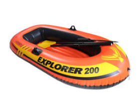 Intex Човен EXPLORER 58331 весла, насос 185*94*41см
