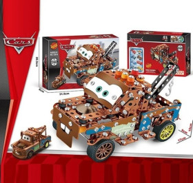 Конструктор металевий 128-8 Автомобіль, інструменти, гумові шини