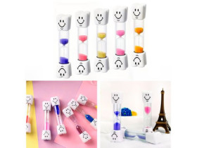 Годинник пісочний для декору, 9,5см, пластик.,7-27, 577146