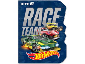 Блокнот Kite А6, 60 л., клетка, Hot Wheels HW25-223