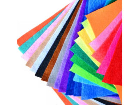 Фетр 1,2мм А4 синій 45-2 (10шт)