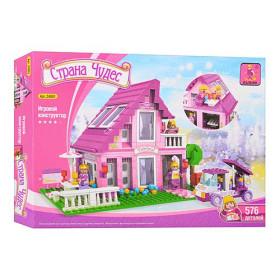 ZY Конструктор AUSINI 24801 (12шт) кафе, фигурки,576 дет