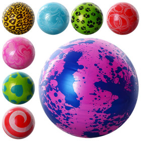Мяч детский MS 1156 (288шт) 5,5см,свет,в кульке,на бат.12шт