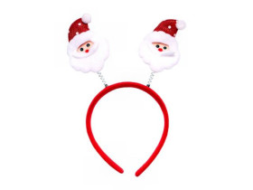 Обруч на голову 6241-14 Новорічний MIX (12шт)