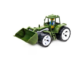 Трактор 007/19, BAMS  1  ківш вiйськовий, Іграшка дитяча, Бамсик (8шт)