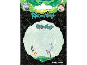 Блок паперу Kite з клейким шаром Rick and Morty RM23-298-2, 70х70 мм, 50 аркушів