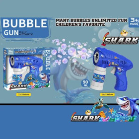 Пистолет с мыльными пузырями PP 777-3 герой, на батарейках, мыльный раствор, в кор-ке