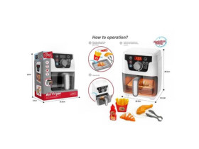 Духовка F 2321 (12) на батарейках, підсвітка, звук, режими, сенсорні кнопки, таймер, продукти