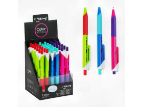 Ручка Vinson 62109 синя, автоматична (36/1440)