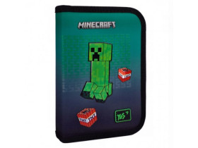 Пенал твердий YES одинарний з двома клапанами HP-04 Minecraft Icons 533633