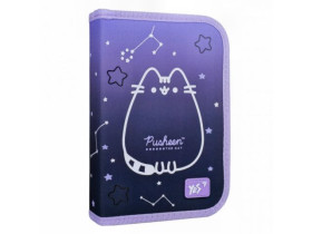 Пенал твердий YES одинарний з двома клапанами HP-04 Pusheen Stellar 533626