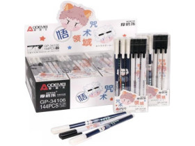 Ручка пише-стирає 34106 синя (12шт/2304)