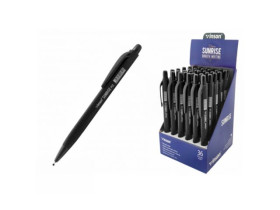 Ручка Р-12 Vinson автоматична, чорна (36/1440) 001852