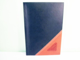 Блокнот А-5 "L" кожа чорний148арк.118470