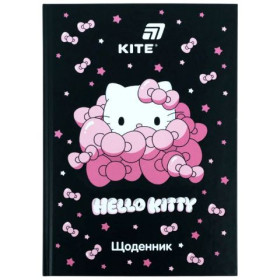 Щоденник шкільний Kite, тверда обкладинка Hello Kitty HK26-262-1