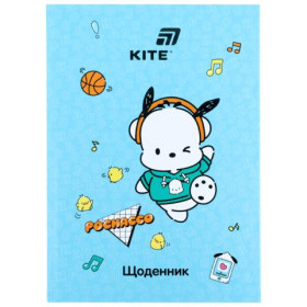 Щоденник шкільний Kite, тверда обкладинка Pochacco PC26-262