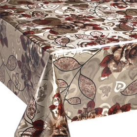 2217 Клеенка ПВХ двустор.чекан.с печатью 1.37*20м